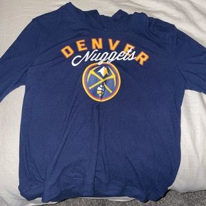 Womens - Navy Blue Nuggets Hoodie